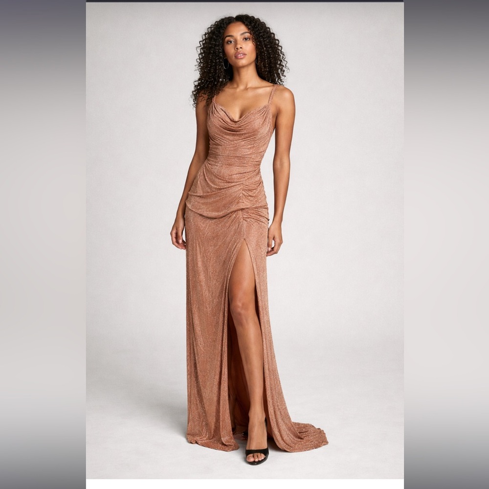 Vintage La Perla Copper Gown Sz IT 38